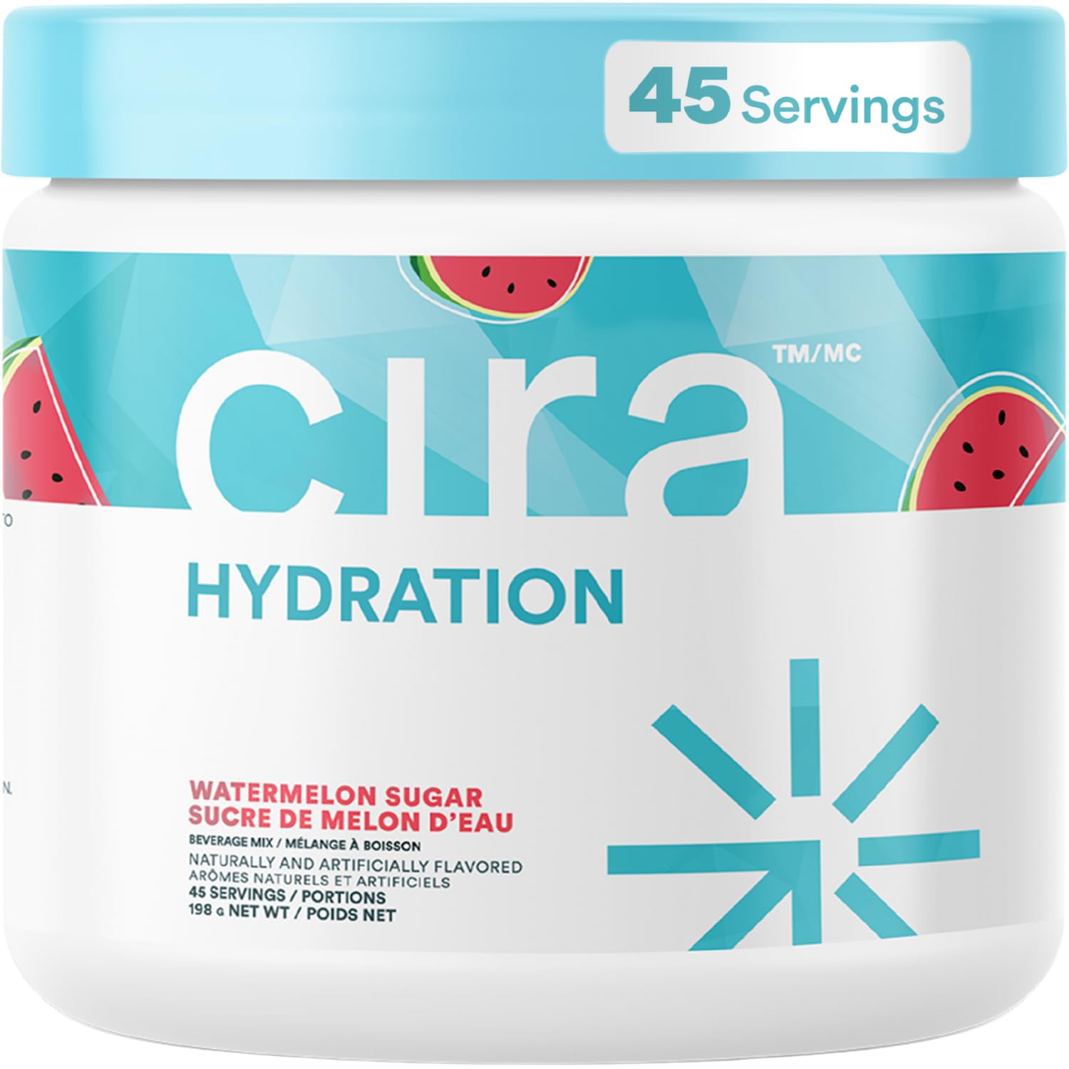 Cira bote frontal Watermelon Sugar mostrando marca y porciones