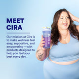 Cira en mesa de desayuno como opción de hidratación diaria