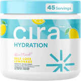 Cira envase frontal Self Love Lemonade mostrando 45 porciones y beneficio práctico