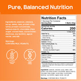 CirC etiqueta con lista de ingredientes y 10g de proteína por paquete