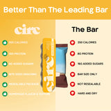 CirC etiqueta nutricional legible con 10 g de proteína por porción