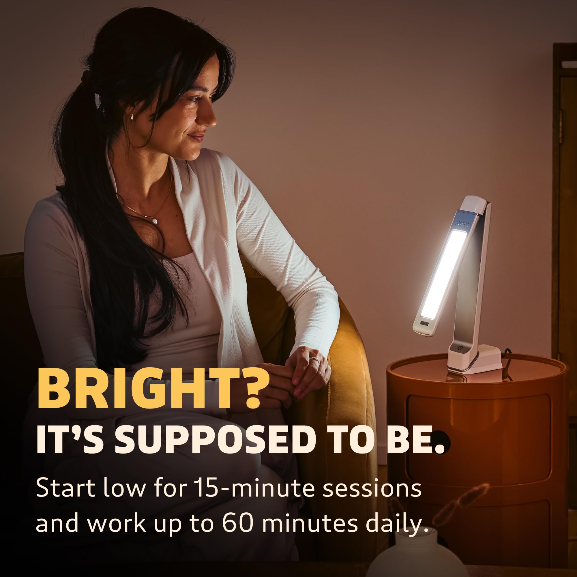 Circadian Optics Lumos control táctil de un toque para seleccionar brillo