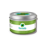 CitriSafe vela Remedy 5oz vista frontal del envase y beneficio de seguridad