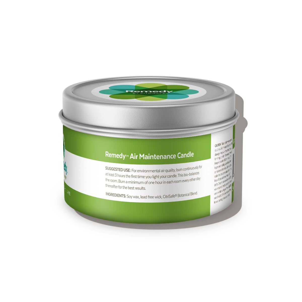 CitriSafe vela Remedy textura de la cera detalle que muestra calidad y duración