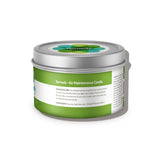 CitriSafe vela Remedy textura de la cera detalle que muestra calidad y duración