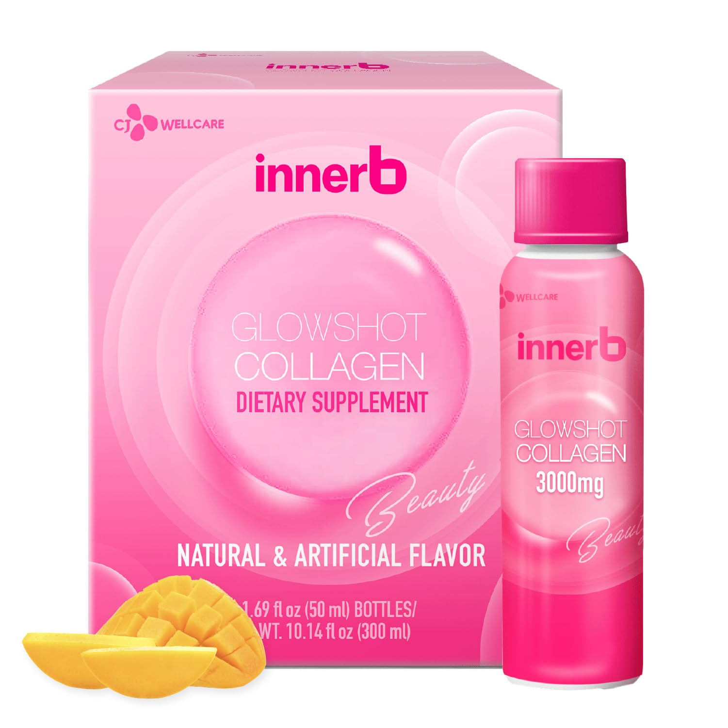 CJwellcare Innerb frontal del empaque mostrando cantidad y diseño
