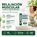 Clair Magnesio complemento tras entrenamiento para recuperación muscular