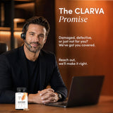 CLARVA presentación en mesa de baño como complemento diario