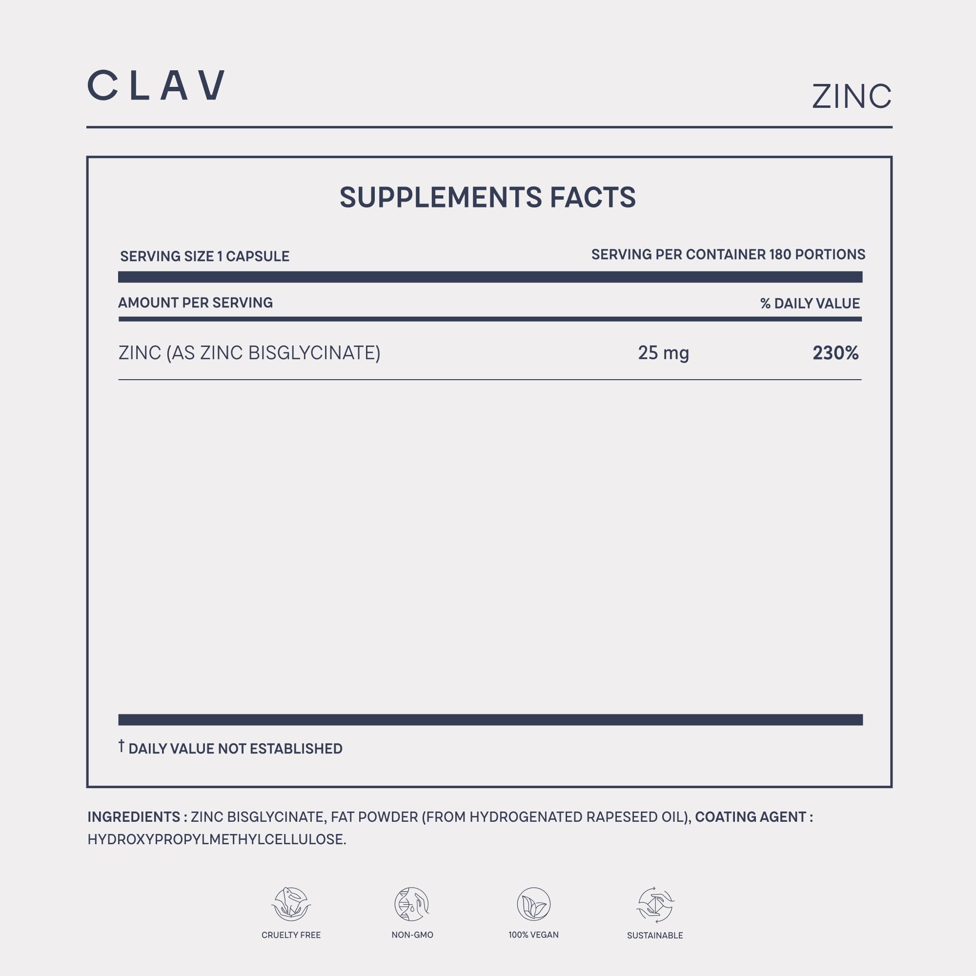 CLAV embalaje y certificado de calidad mostrando producción en Alemania