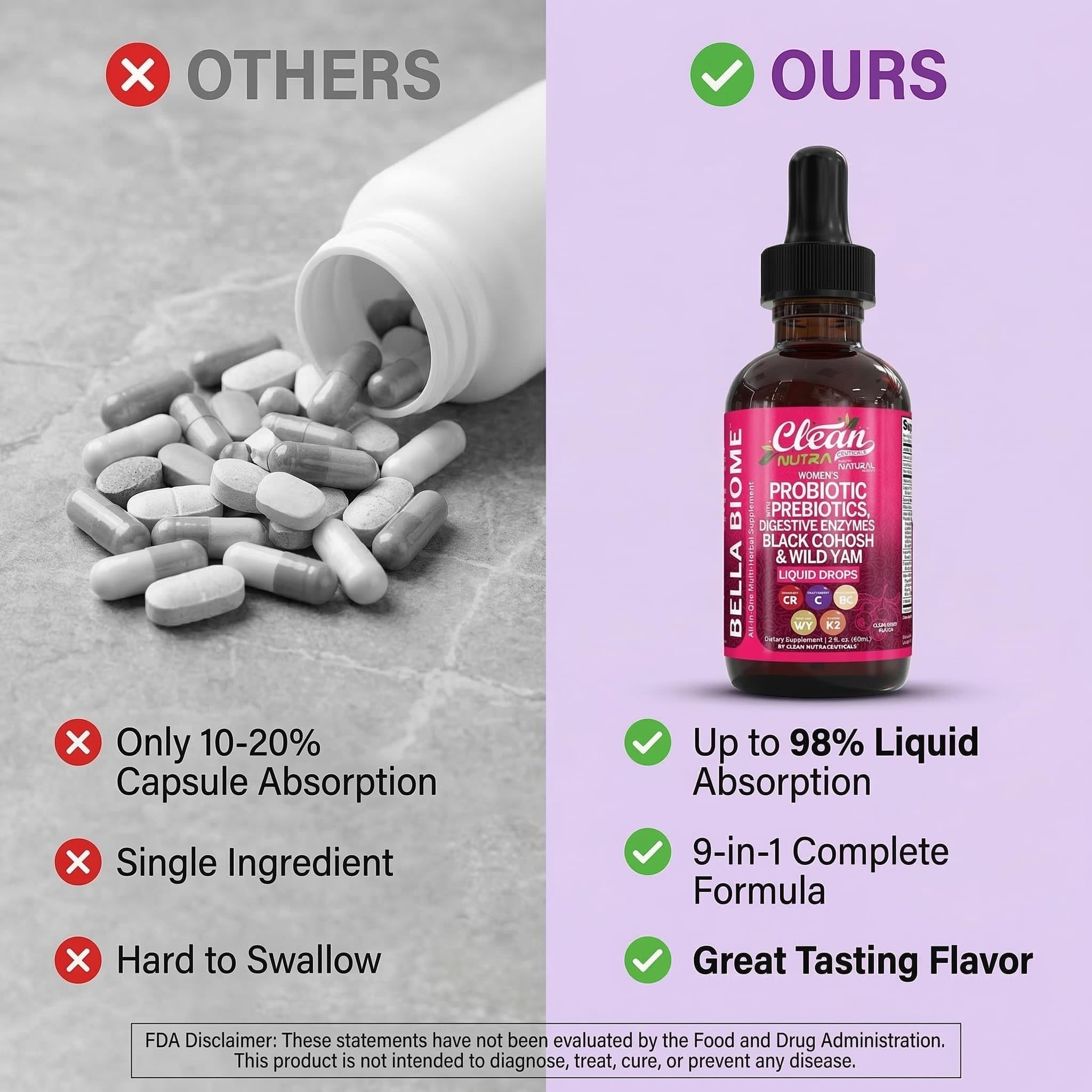 Clean Nutraceuticals ambientación de baño para rutina de cuidado femenino