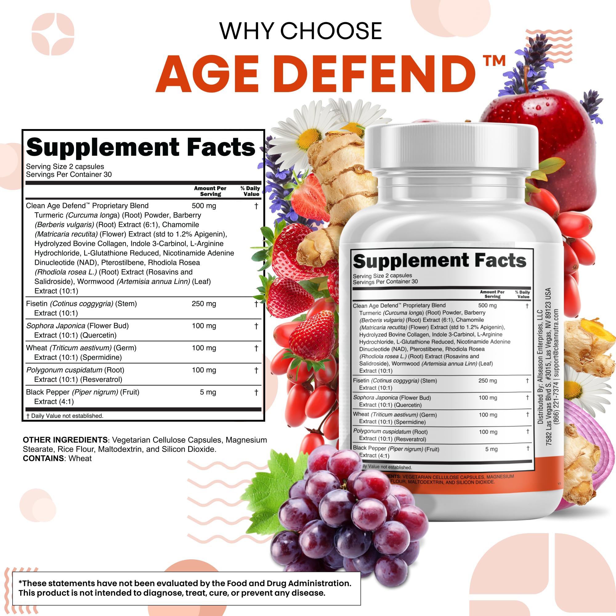 Clean Nutraceuticals cápsula en mano para comparar tamaño y dosificación