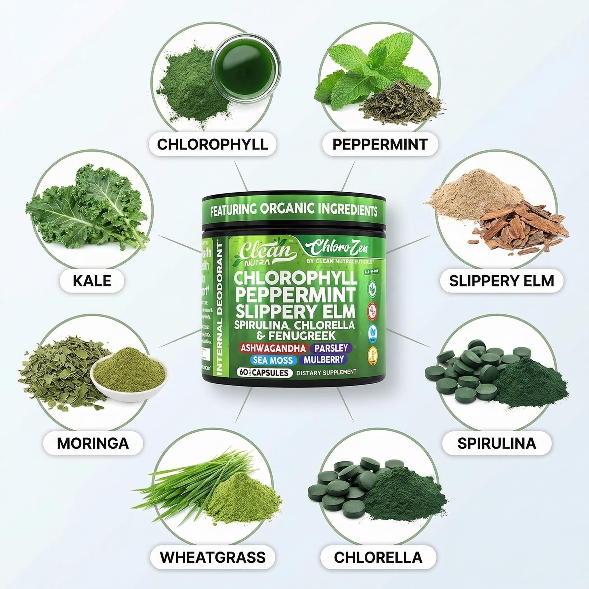 Clean Nutraceuticals cápsula en mano para comparar tamaño y portabilidad