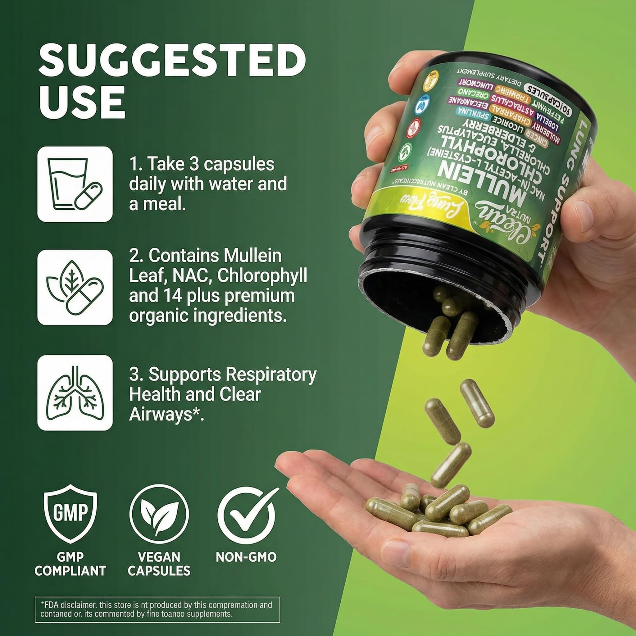 Clean Nutraceuticals cápsulas en escenario urbano para apoyo a fumadores