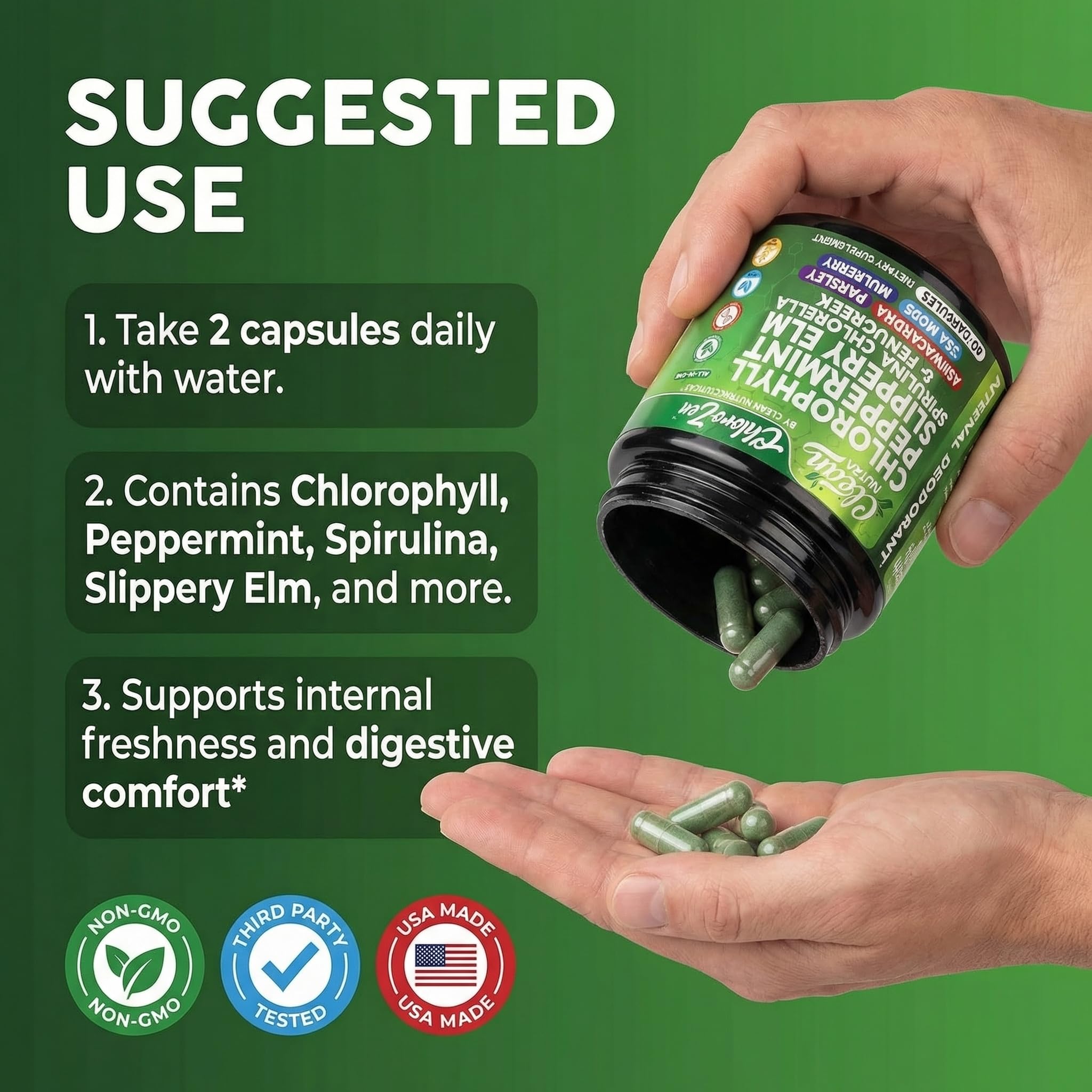 Clean Nutraceuticals cápsulas en bolso de viaje indicando uso práctico fuera de casa