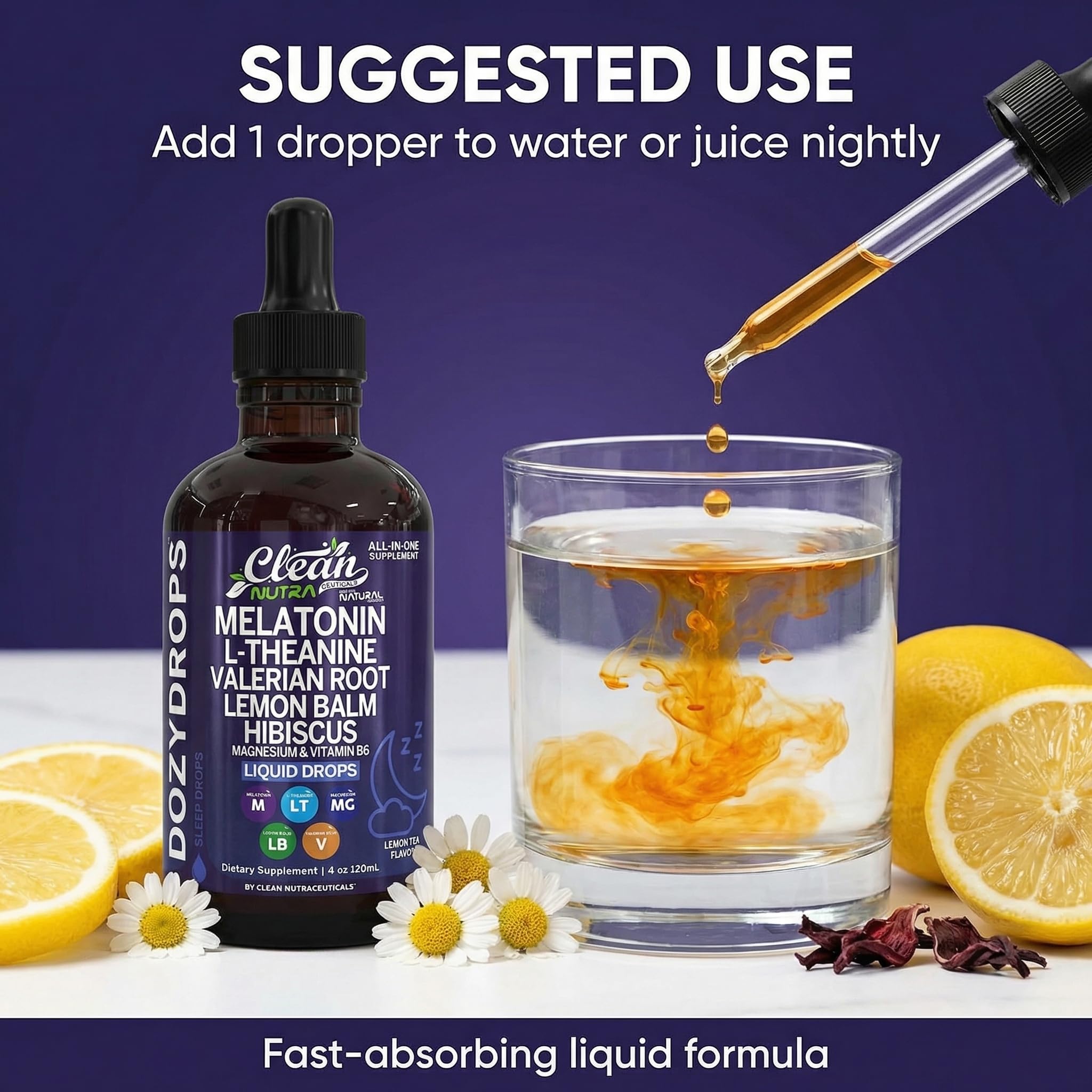 Clean Nutraceuticals comparado en mano para mostrar tamaño y portabilidad