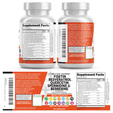 Clean Nutraceuticals envase abierto con 60 cápsulas para suministro mensual