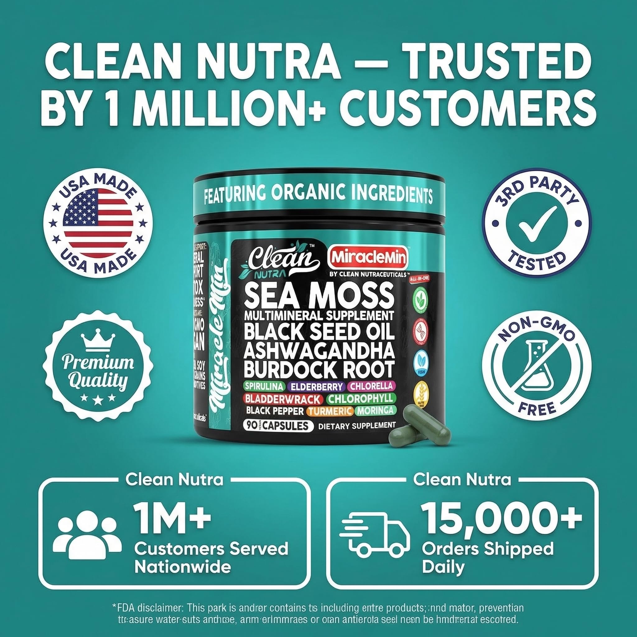 Clean Nutra frasco en mesa de desayuno demostrando integración diaria