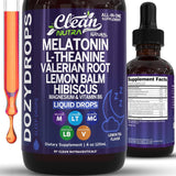 Clean Nutraceuticals frasco frontal con etiqueta clara y beneficios visibles