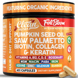 Clean Nutraceuticals frasco frontal mostrando etiqueta clara y beneficios