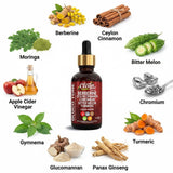 Clean Nutraceuticals gotas mezcladas en vaso de agua para consumo rápido
