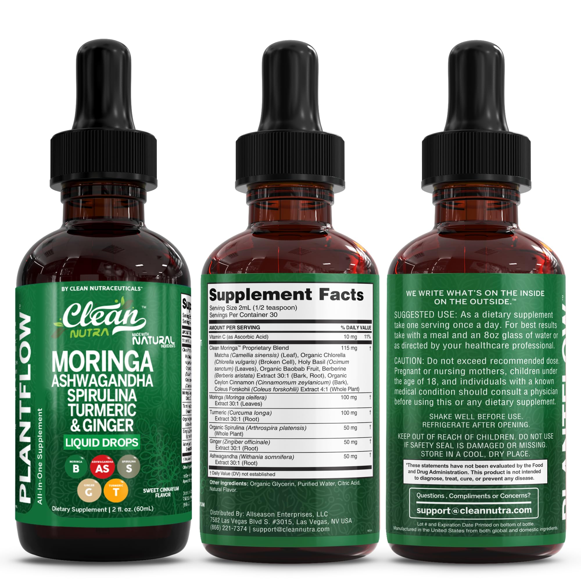 Clean Nutraceuticals frasco en bolso mostrando uso en viajes y rutinas