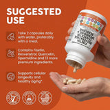 Clean Nutraceuticals cápsulas en mesa con estilo de vida saludable