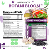 Gota de aceite de orégano cerca del envase Clean Nutraceuticals, alta potencia