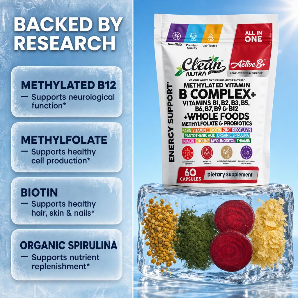 Clean Nutraceuticals polvo de spirulina en primer plano aporta nutrientes vegetales