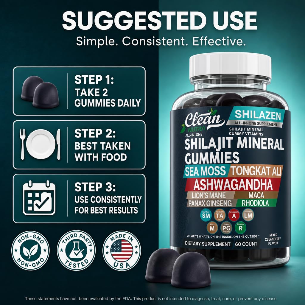 Gominolas Alpha Glow junto a una regla para comparar tamaño, práctico para dosificación por Clean Nutraceuticals