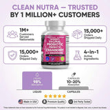 Clean Nutraceuticals frasco abierto mostrando cápsulas accesibles y dosificadas