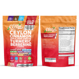Clean Nutraceuticals frasco abierto preparándolo para viaje y almacenamiento