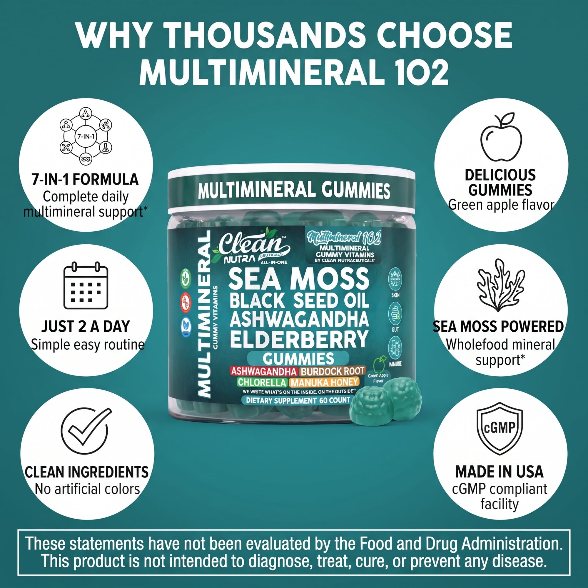 Frascos y embalaje sostenible Clean Nutraceuticals enfatizando diseño y almacenamiento seguro