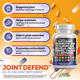 Clean Nutraceuticals cápsula partida mostrando contenido microscópico