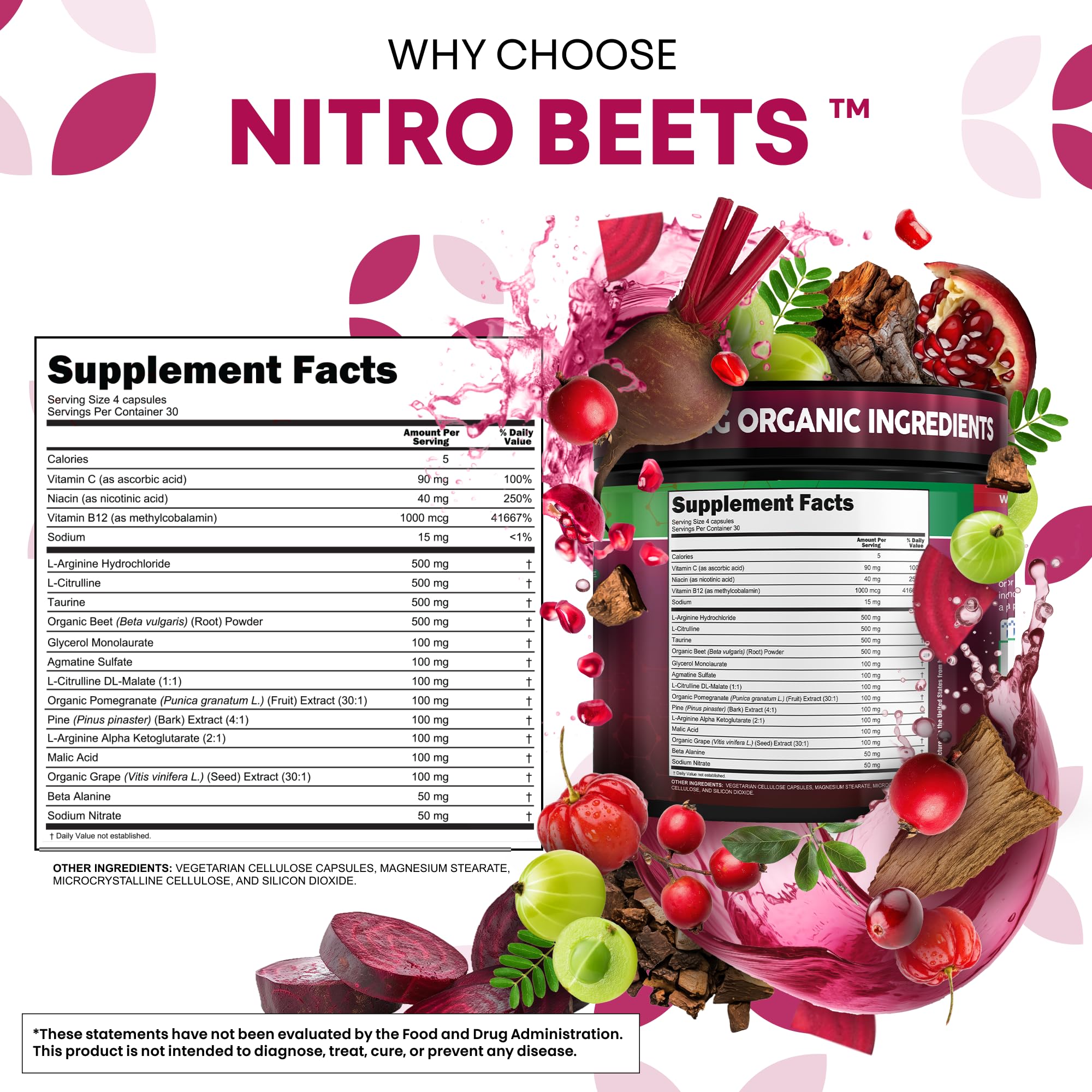 Clean Nutraceuticals cápsula en mano muestra tamaño fácil de tragar y conveniencia