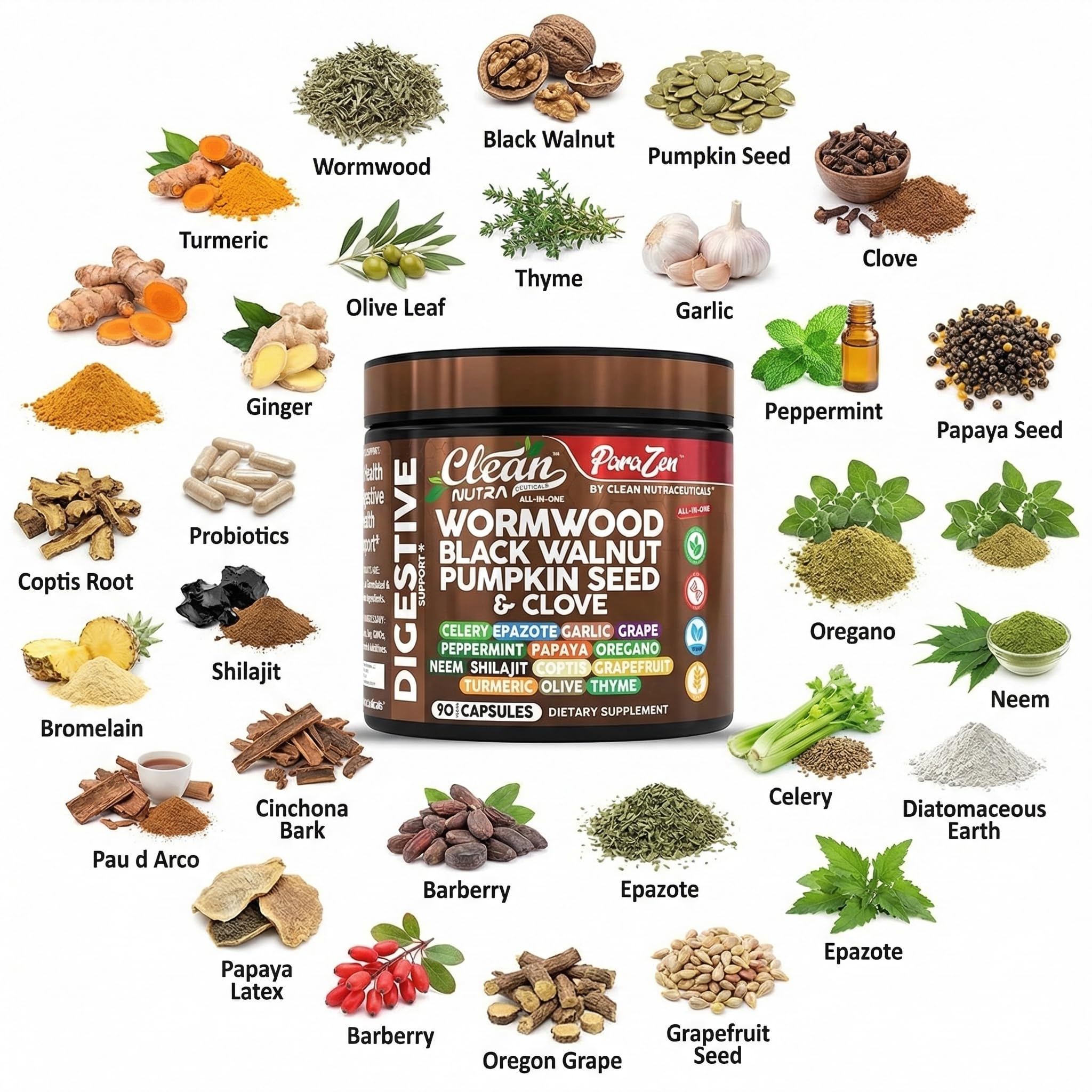 Clean Nutraceuticals cápsula en mano para comparar escala y portabilidad