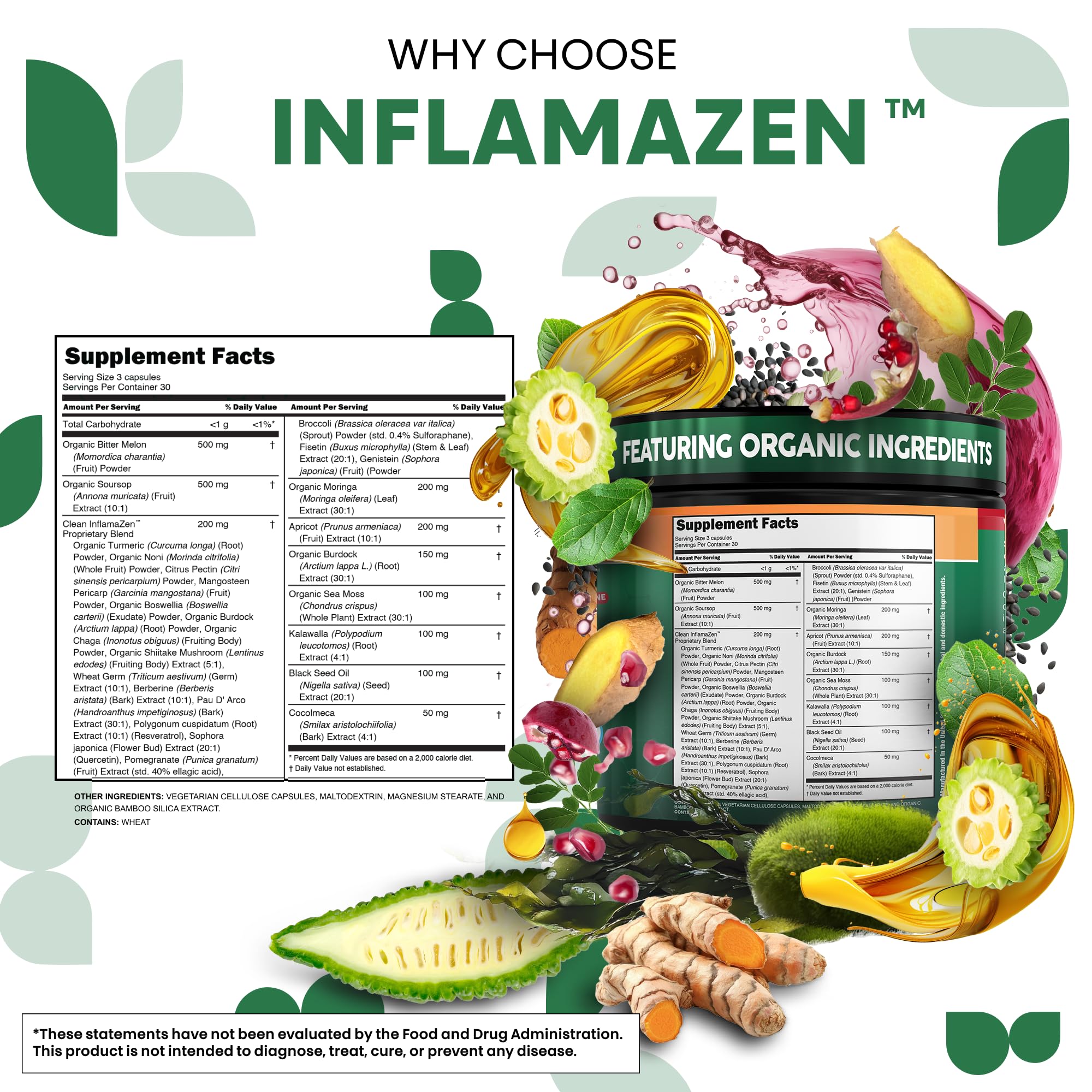 Clean Nutraceuticals cápsula abierta mostrando polvo concentrado eficaz