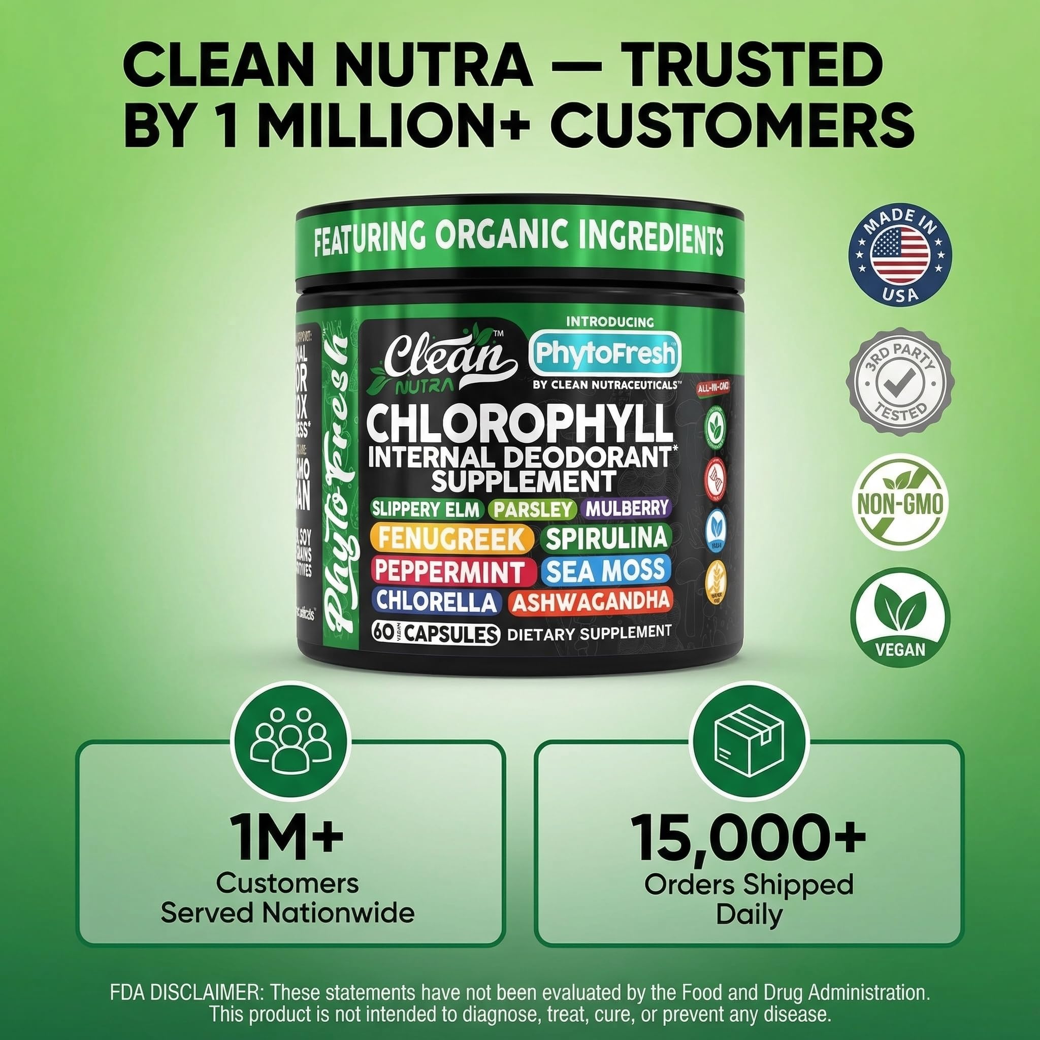 Clean Nutraceuticals cápsulas en estuche de viaje prácticas y seguras
