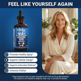 Clean Nutraceuticals CelluVive estilo de vida persona tomando suplemento tras desayuno