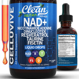 Clean Nutraceuticals CelluVive vista frontal muestra presentación y beneficio práctico