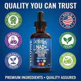 Clean Nutraceuticals CelluVive pila de botanicos (uvas, pomegranate) evidencia natural