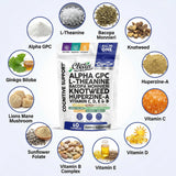 Clean Nutraceuticals CogniZen ingredientes destacados para memoria y enfoque