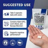 Clean Nutraceuticals CogniZen uso por estudiante mejor concentración sin cafeína