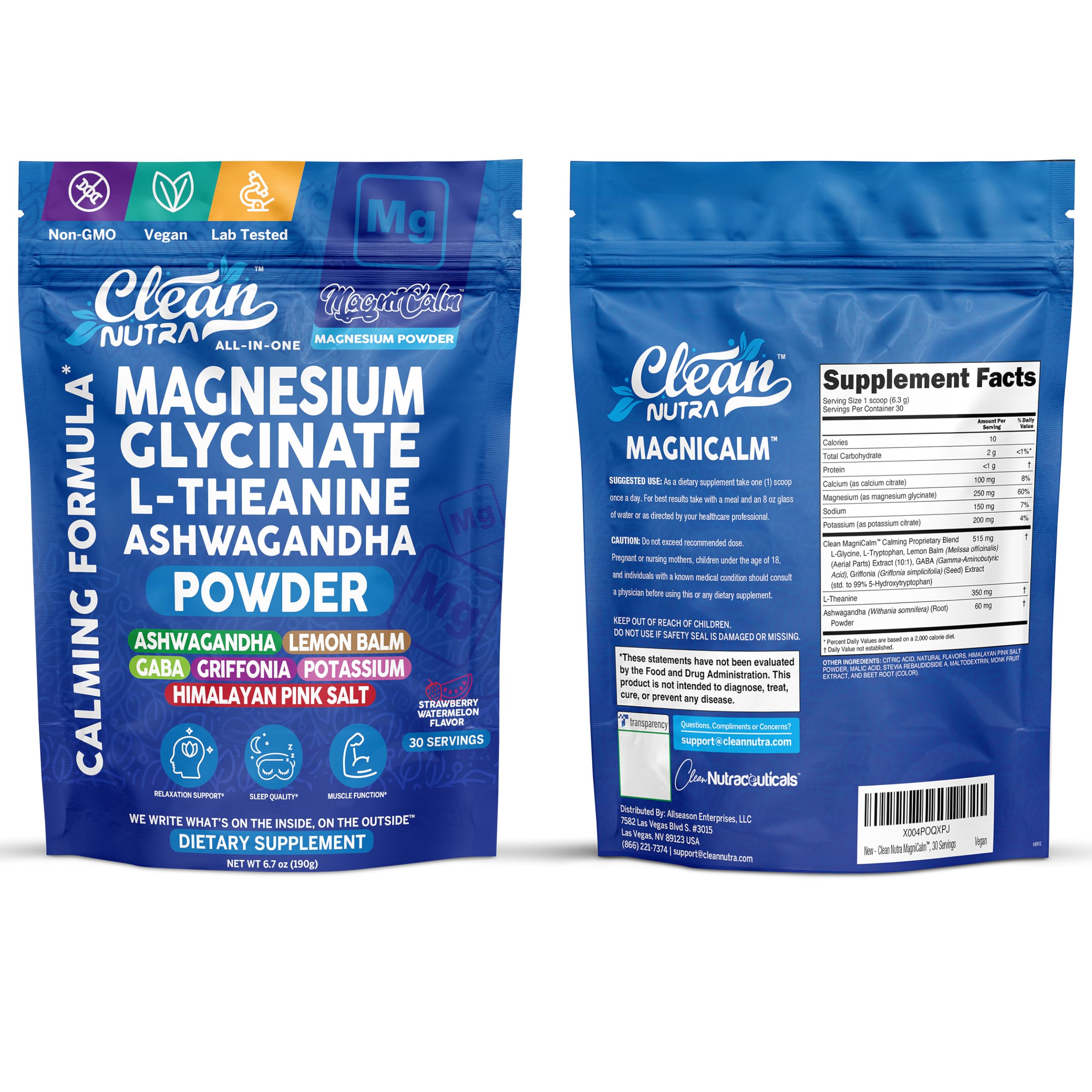 Clean Nutraceuticals cuchara medidora para comparar dosis y facilidad de uso