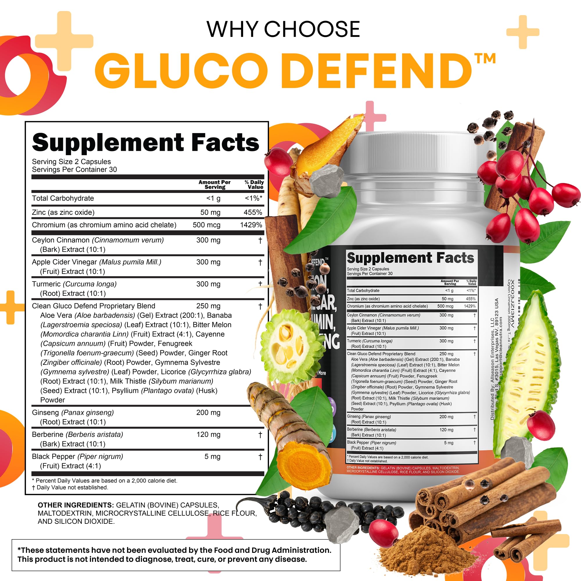 Clean Nutraceuticals comparación de tamaño de cápsulas para visualización de porción