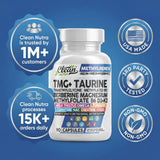 Clean Nutraceuticals comparación de tamaño para referencia y viaje