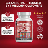Clean Nutraceuticals comparación de tamaño con moneda para escala real