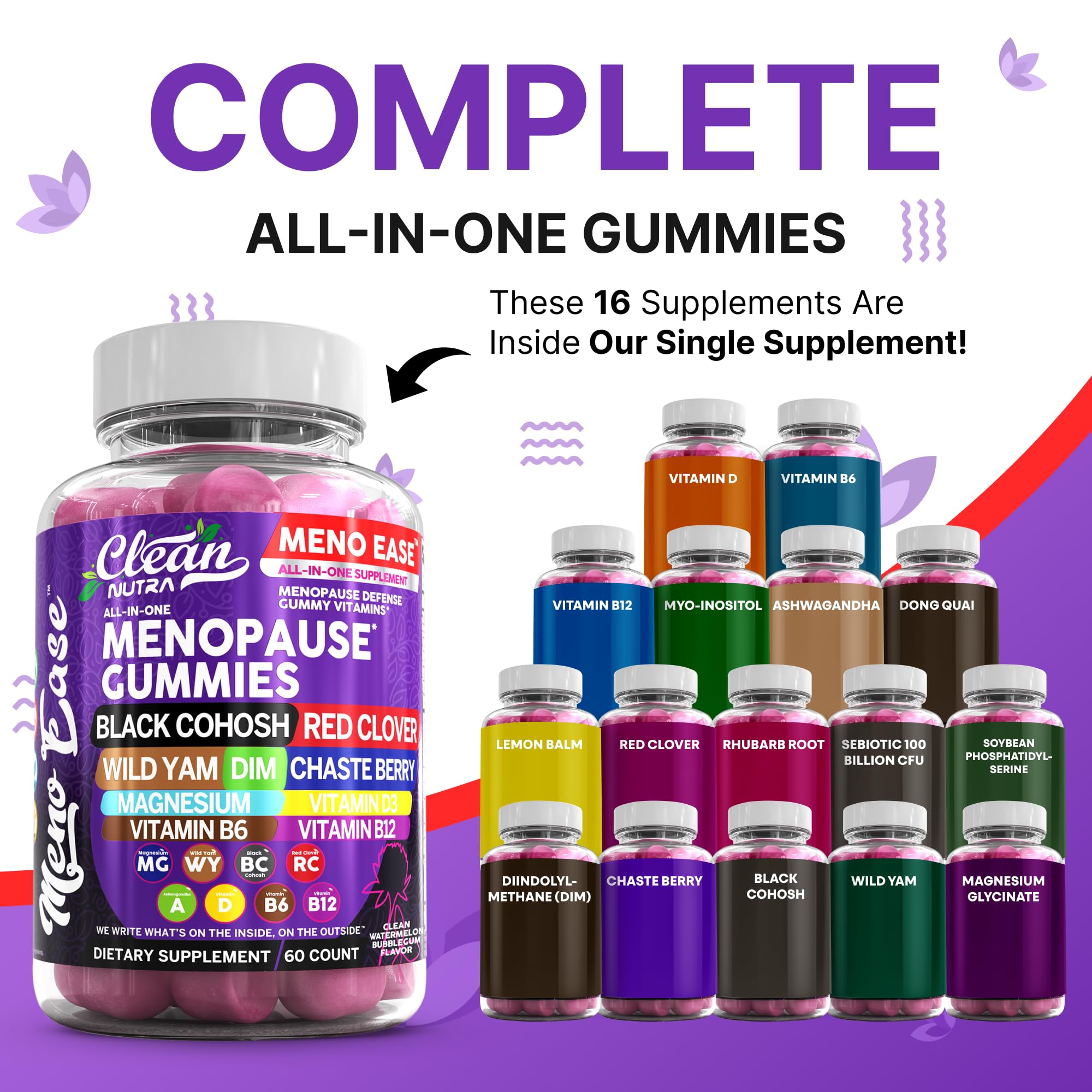 Clean Nutraceuticals textura de gomita brillante que transmite sabor agradable