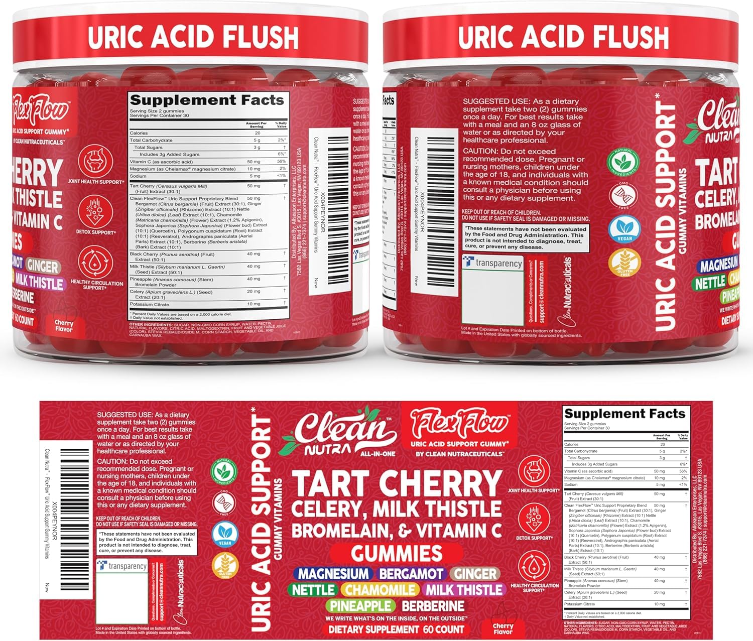 Clean Nutraceuticals estilo de vida activo con persona sosteniendo la botella