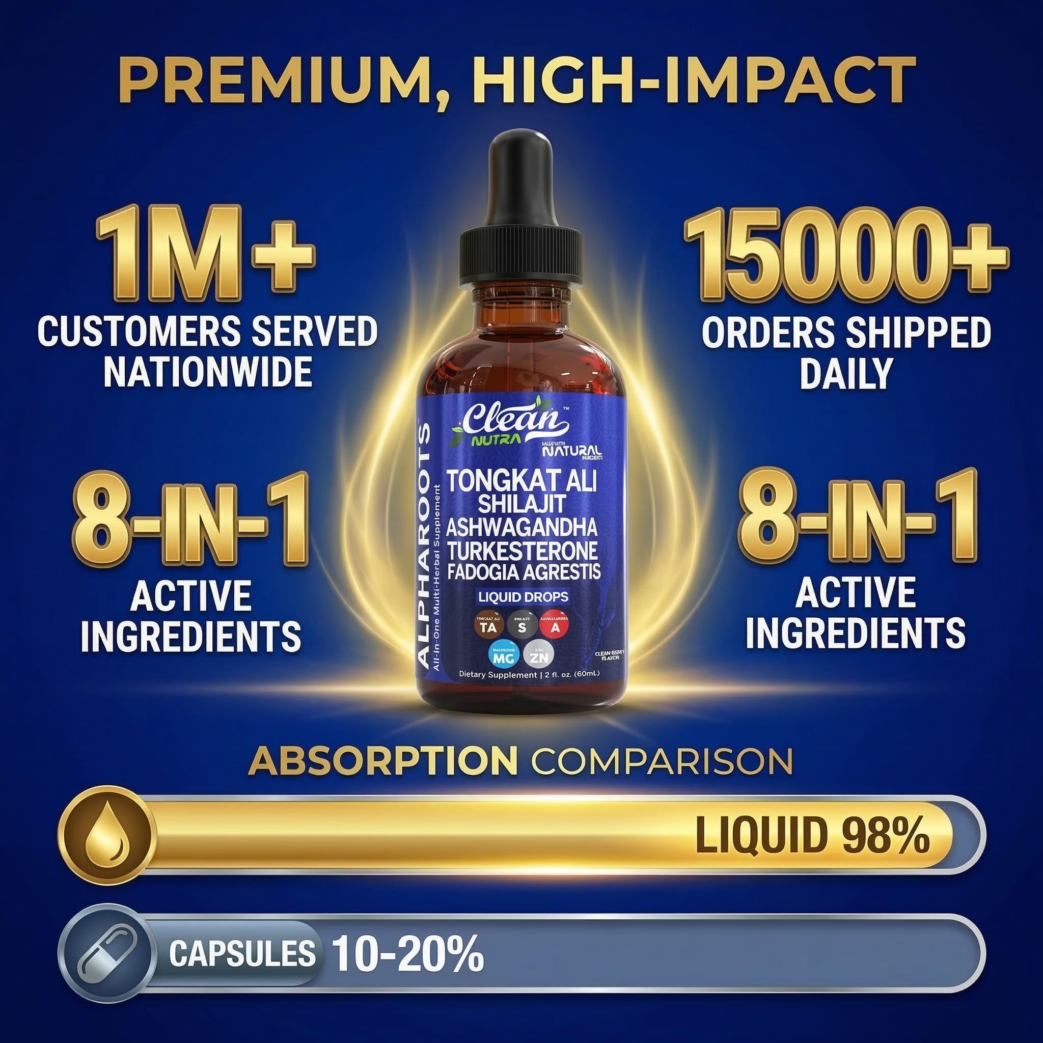 Clean Nutraceuticals rutina matutina con suplemento y bebida saludable