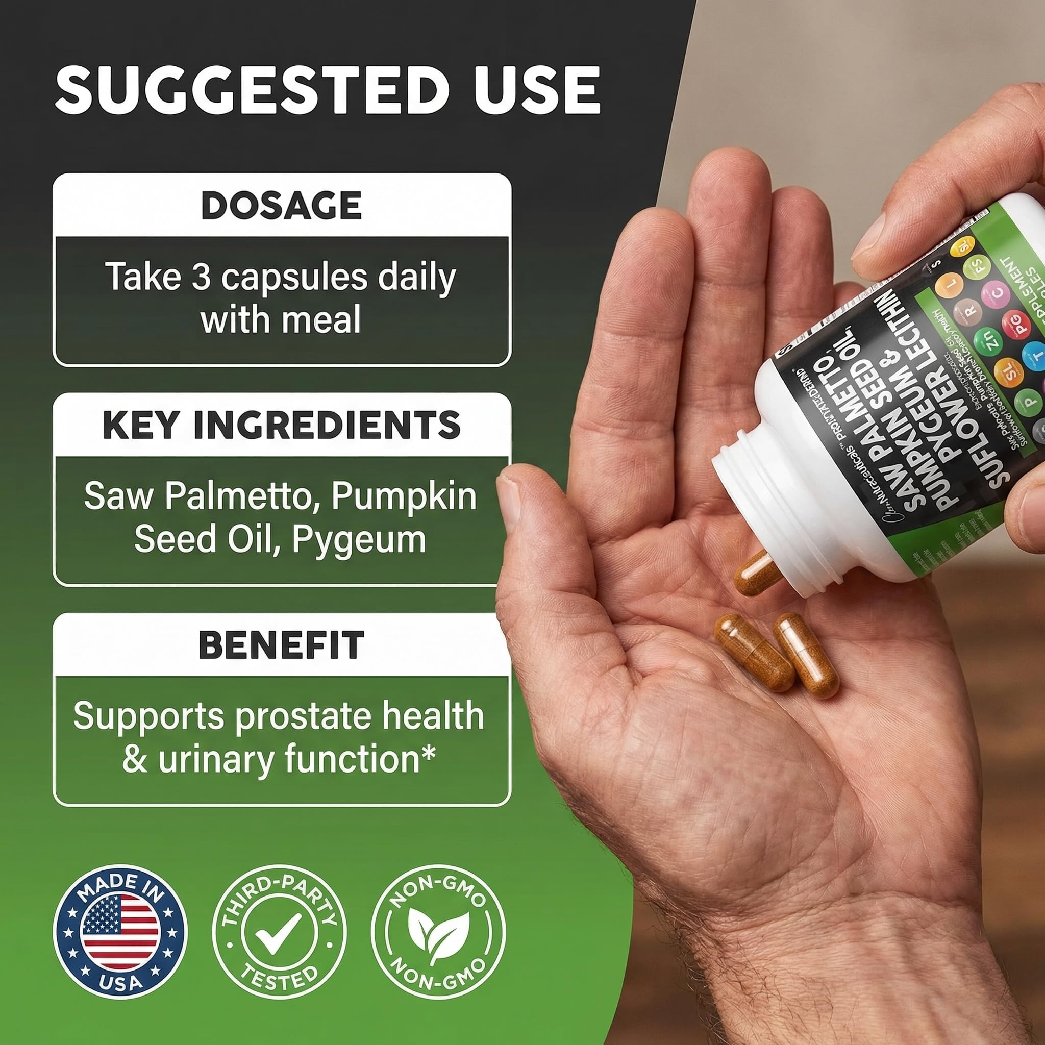 Clean Nutraceuticals estilo de vida masculino uso cotidiano y conveniencia